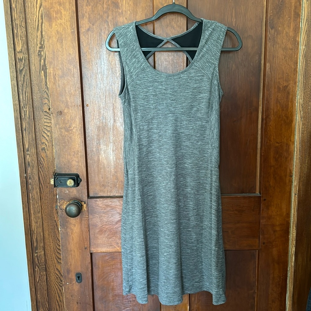 Prana grey dress, small